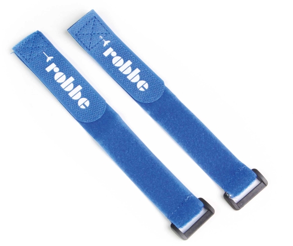 46334 Klettgurt 200/25mm Robbe M blau 2 Stück